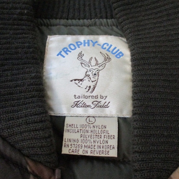 Vintage 90's Retro Frogskin Duck Camo Puffer Jacket Vest Detachable Sleeves Sz L - Picture 3 of 9